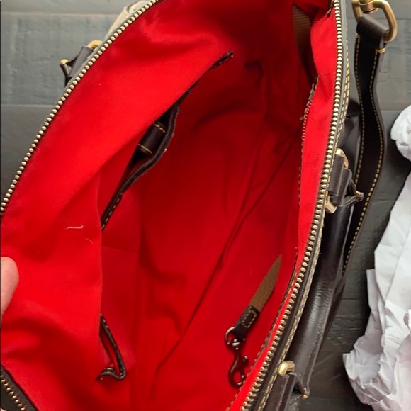 Dooney & Bourke leather handbag - Picture 3 of 4